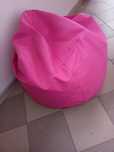 Pufa różowa 80 cm