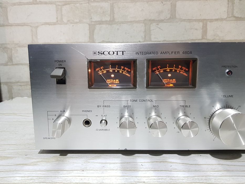 Стерео підсилювач/усилитель  Scott 460 2x70Вт б/у з Німеччини