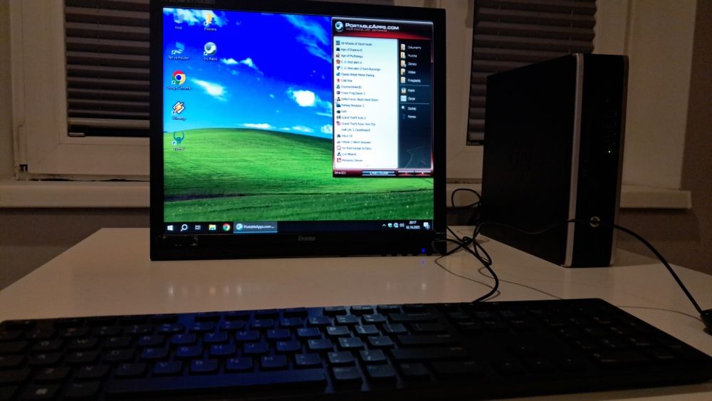 Retro Zestaw do Gier i3/SSD 60GB/Grafika-1GB/Ram-8GB/Monitor 17'