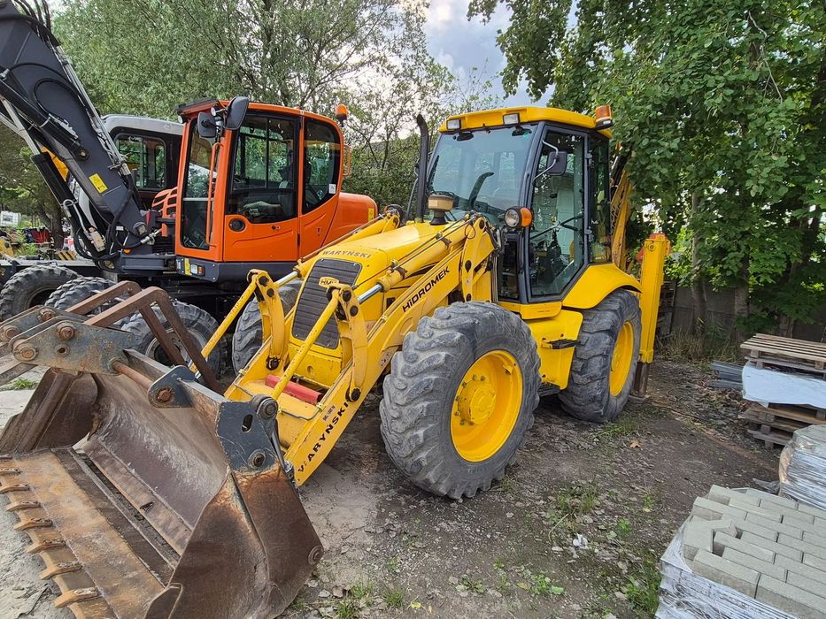 Hidromek HMK 102S  Koparko ładowarka Waryński Hidromek HMK 102 S