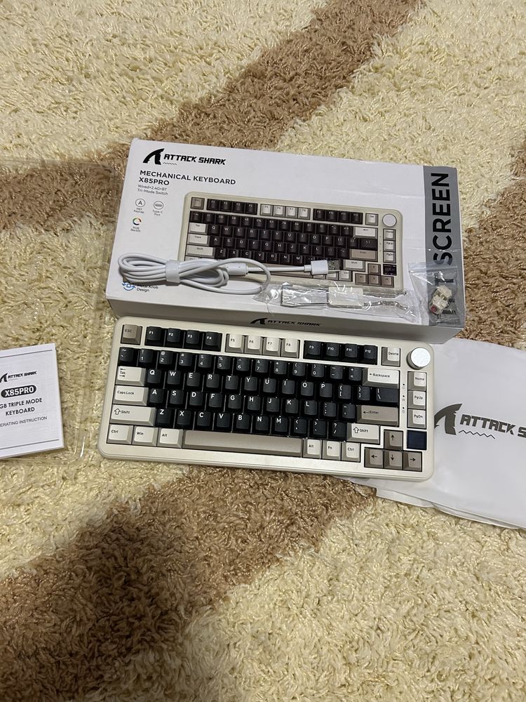 Клавиатура Attack Shark X85 Pro Нова!