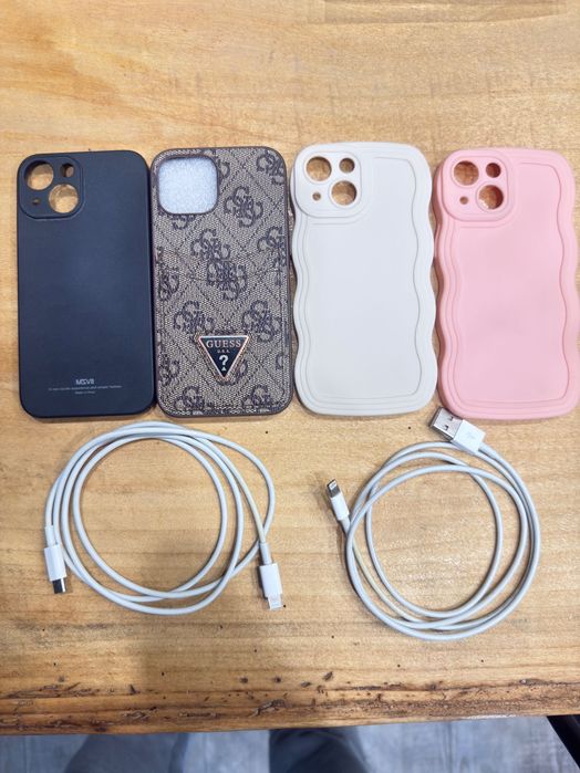 iPhone 13 mini, jak nowy, 128GB, midnight, etui, szkło ochronne.