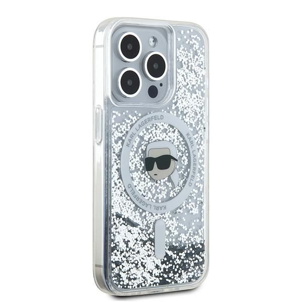 Karl Lagerfeld KLHMP15XLGKISGH iPhone 15 Pro Max 6.7" hardcase transp