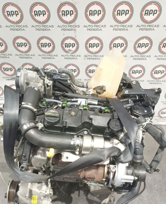 Motor Ford Fiesta de 2013, 1.4 TDCI, referência KVJA, aproximadamente 139 000 KMS