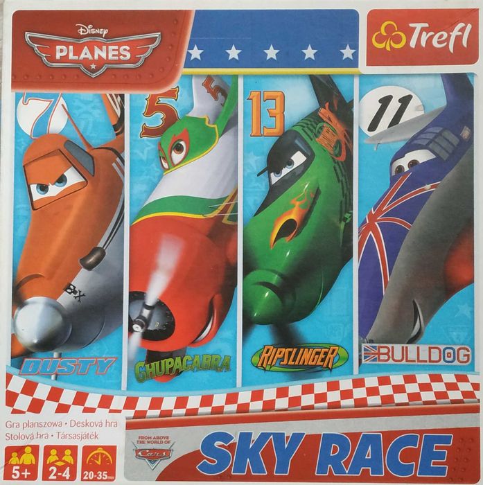 Настільна гра SKY RACE. Disney PLanes. Фірми Trefl
