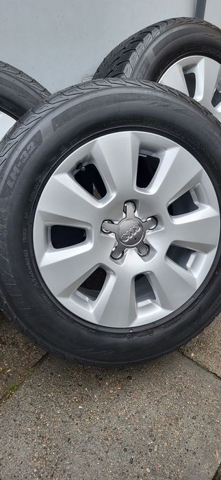 Sprzedam kola stan alufelg bdb opony zimowe Audi a6 16cali