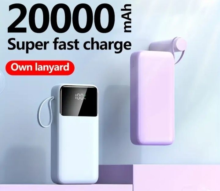 Павер банк з лед-дисплеєм 20 000