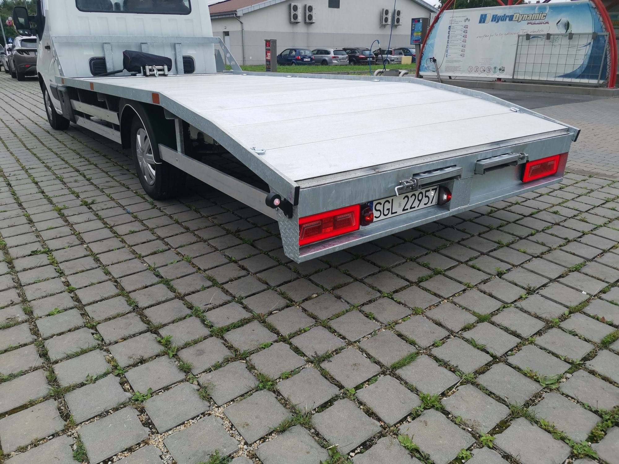 Wynajem Autolawet Lawet 2700 kg - 12000 kg DMC Lawety Laweta Transport