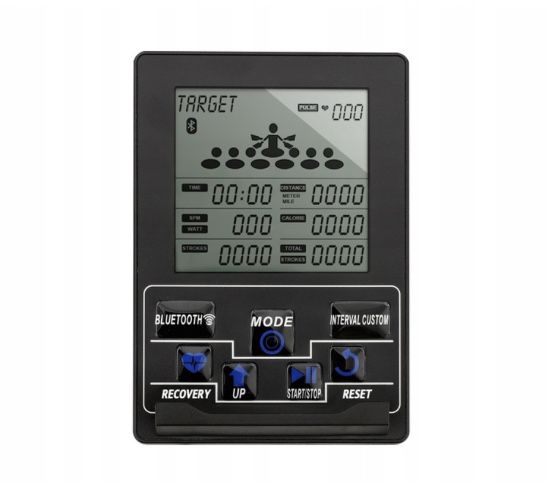 Monitor prędkościomierza wioślarza Topiom V2