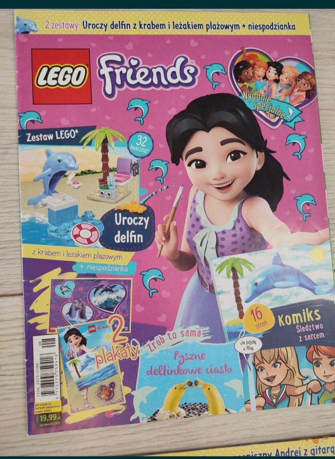 Gazetki Lego Friends Lego elves gazetka komiks zagadki kolorowanki