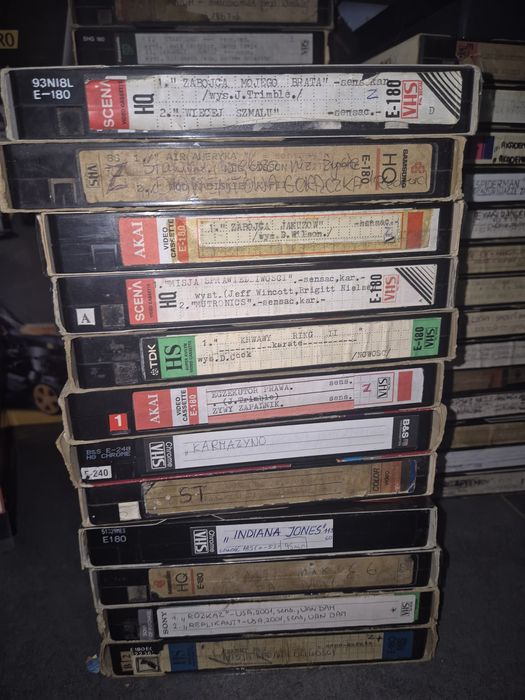 Kasety vhs okazja