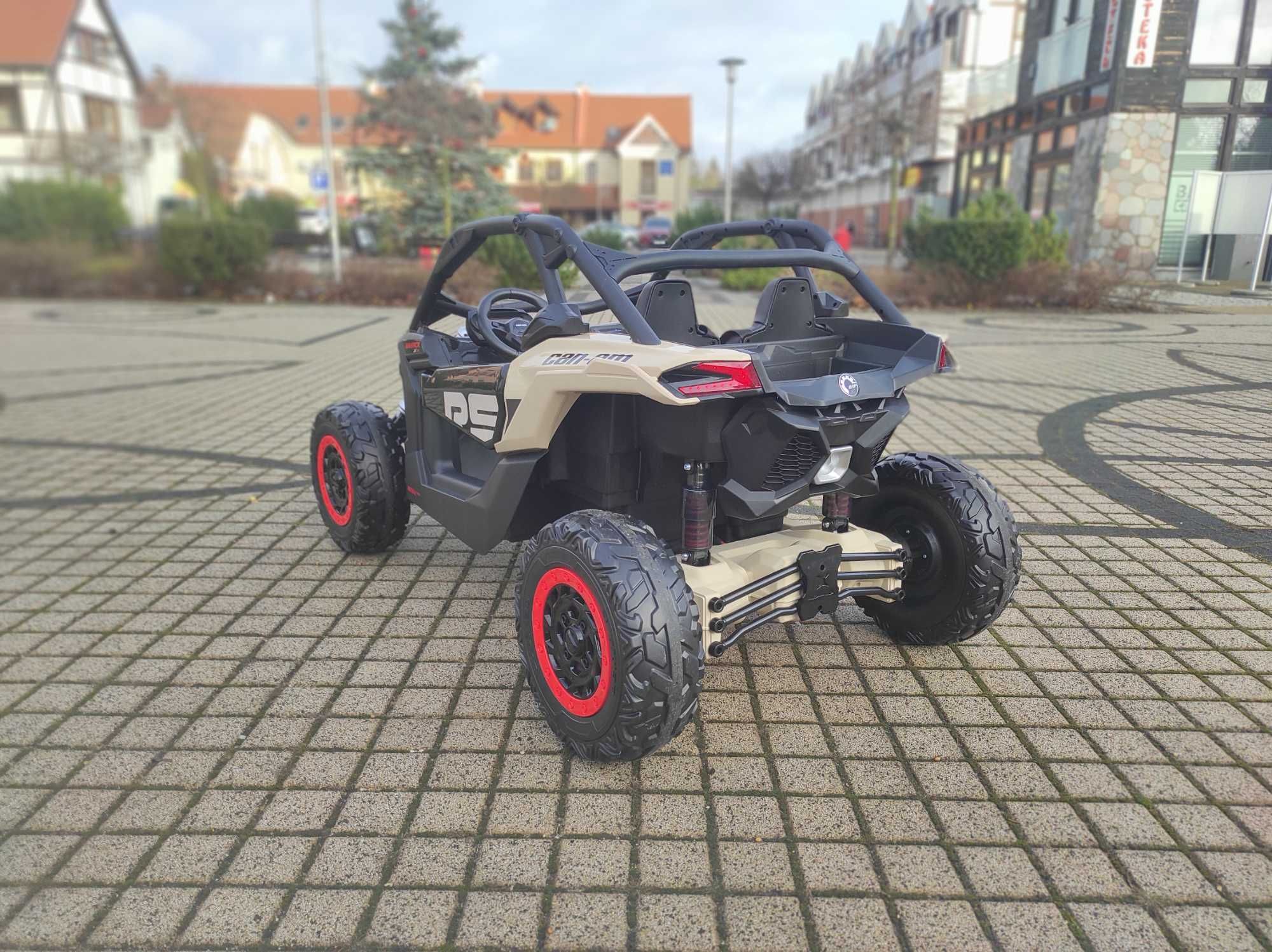 Pojazd Buggy CAN-AM Maverick 3 Turbo RR Czarny 4x200w