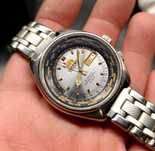 Zegarek męski Orient World Time automatic super model, ładny stan