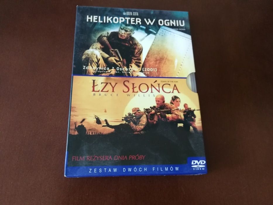 Łzy słońca + Helikopter w ogniu (DVD)