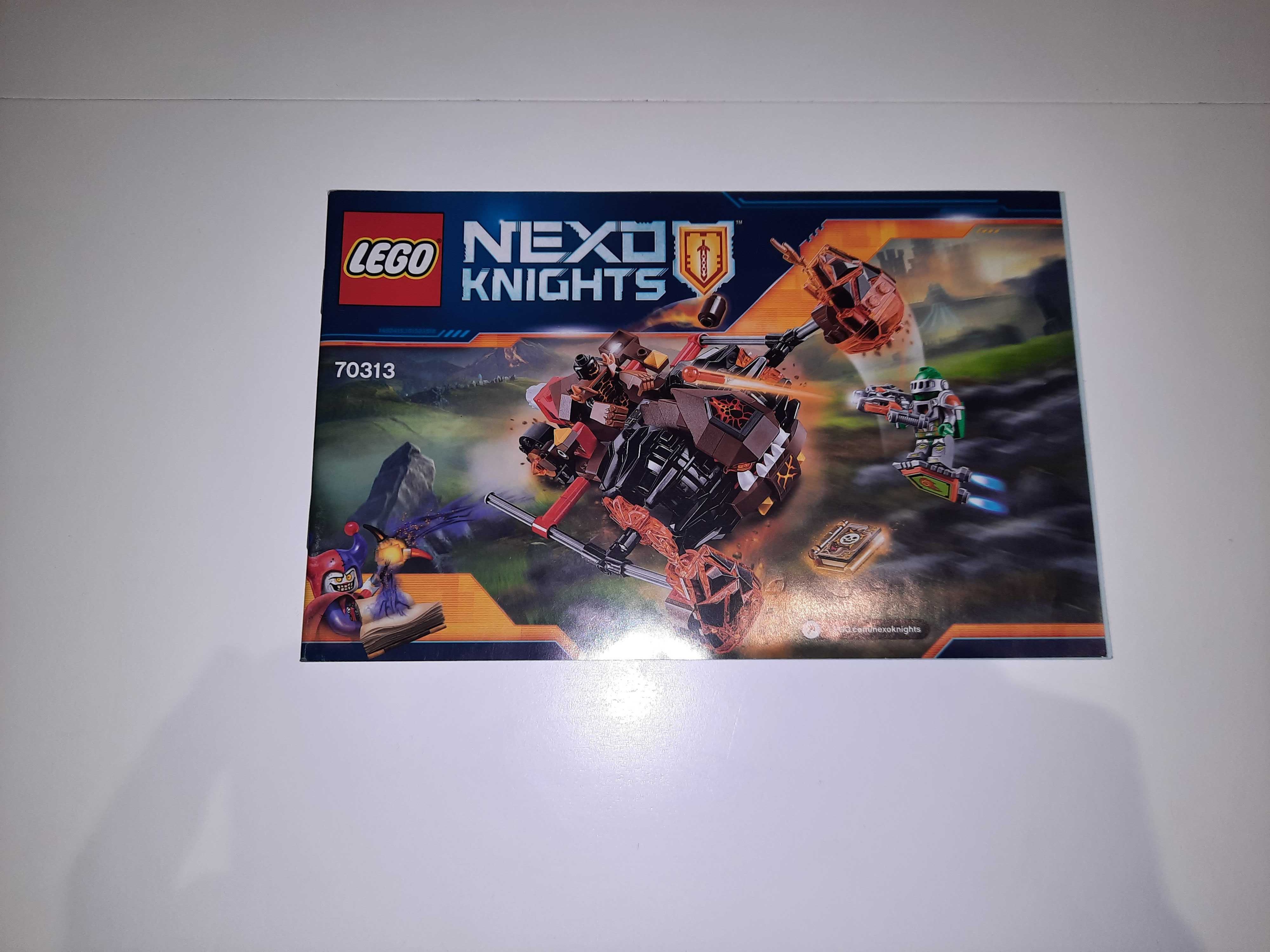 Lego Nexo Knights Lawowy Rozpruwacz Moltora 70313