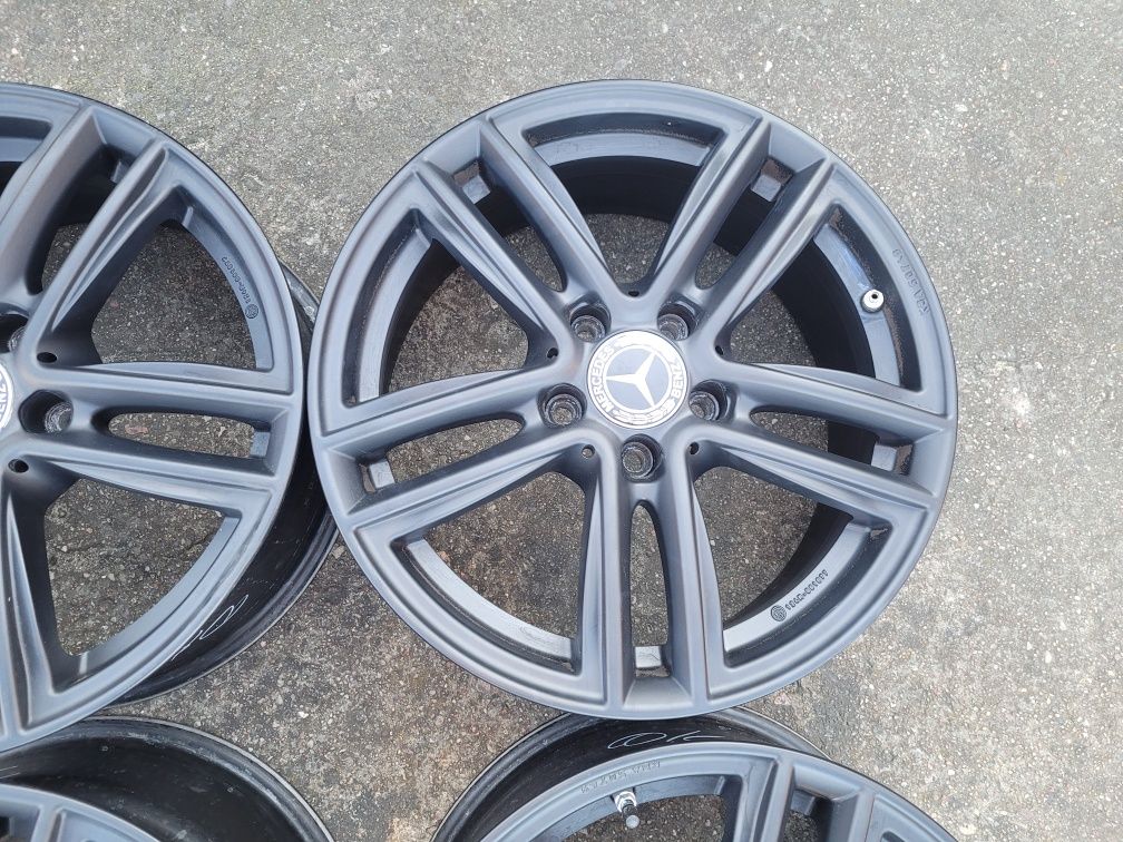 Felgi Alu z Czujniki MERCEDES C CLA E klasa VW Golf 5x112 17 Cal 7.5J