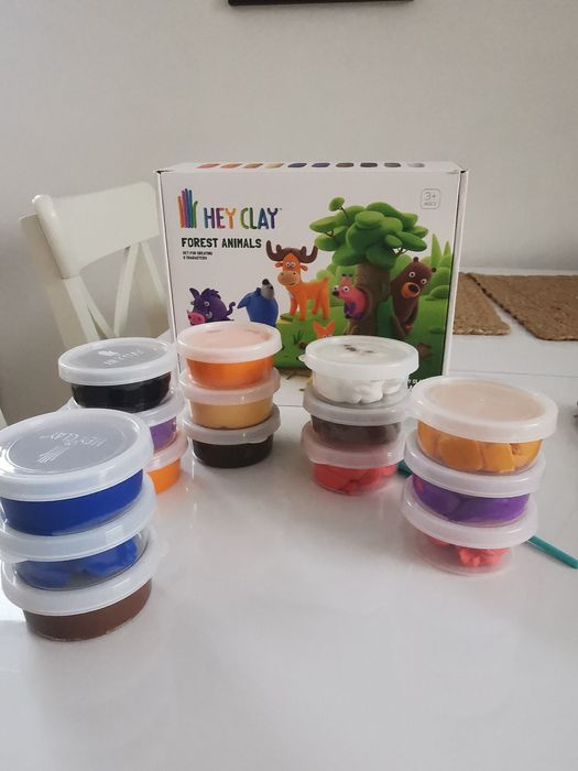 Hey clay forest animals