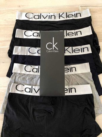 Bokserki Calvin Klein 5pack pudelko gratis majtki bielizna
