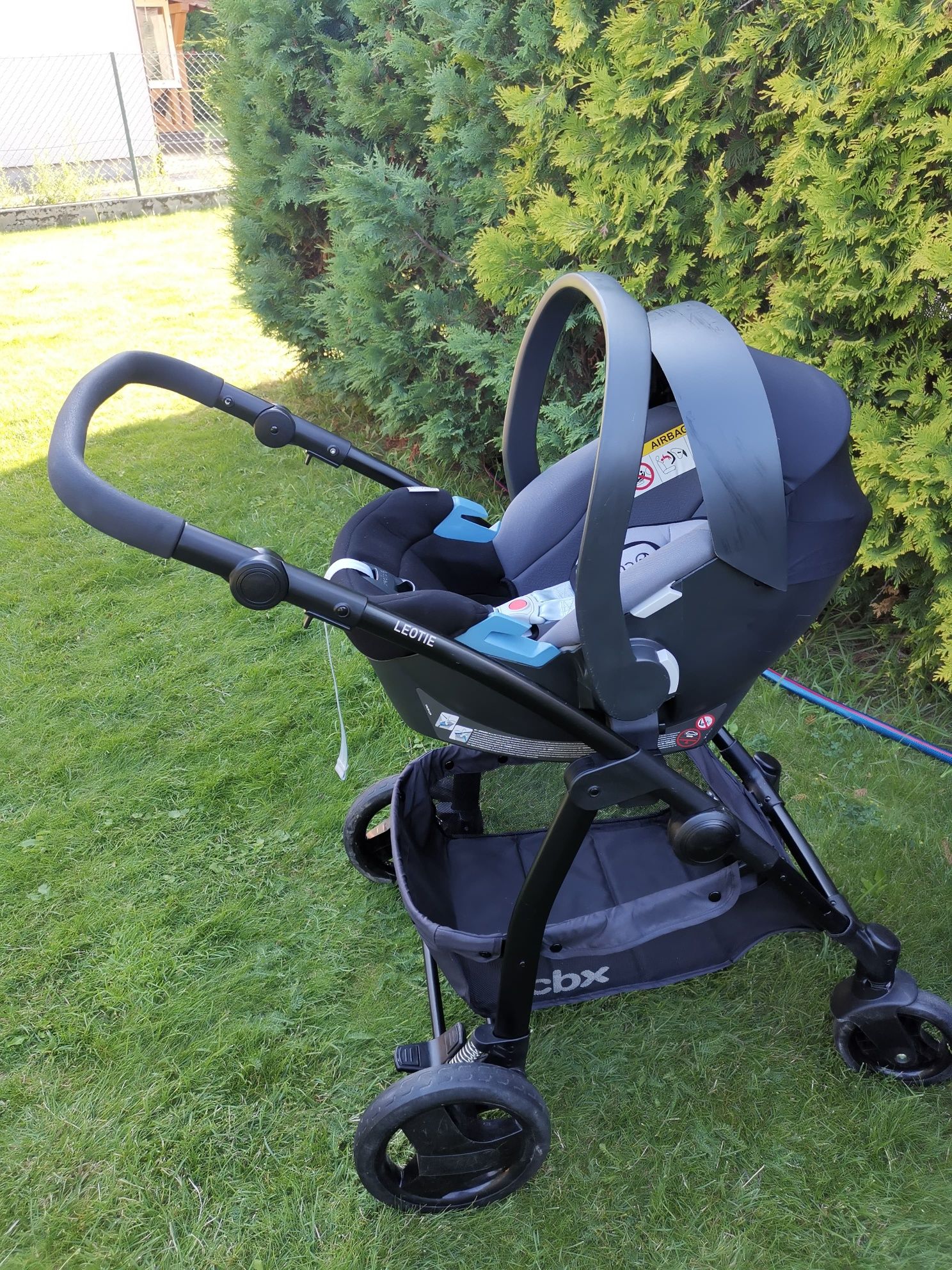 Wózek dziecięcy Cybex + nosidełko z funkcją fotelika samochodowego