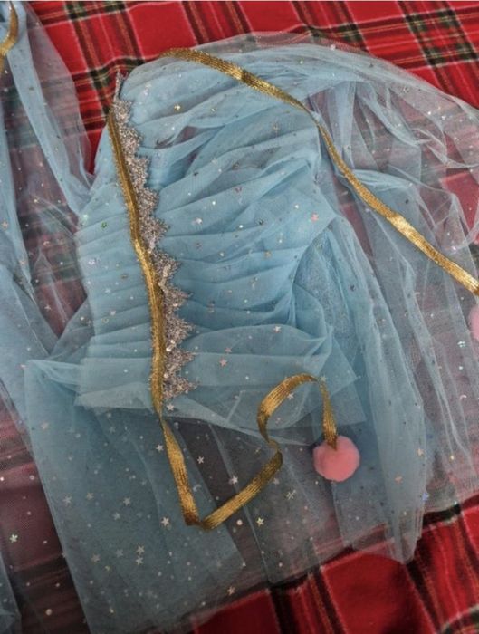 Карнавальний костюм снігова королева сніжинка ельза