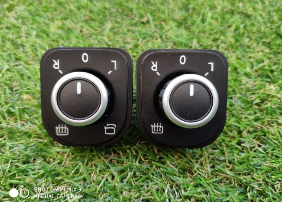 Botão comando espelhos VW Golf Passat Skoda Beetle Seat Audi Polo