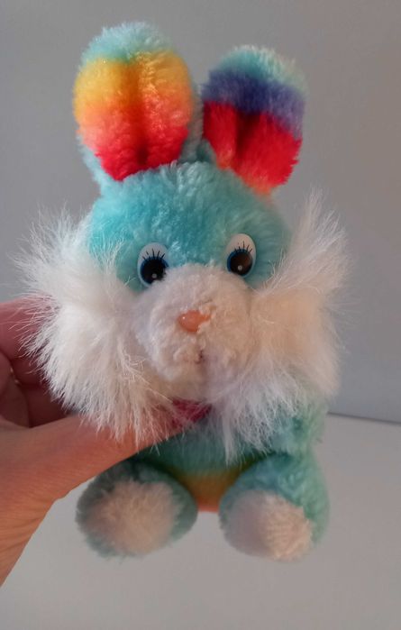 Maskotka pluszak retro króliczek vintage królik lata 90-te