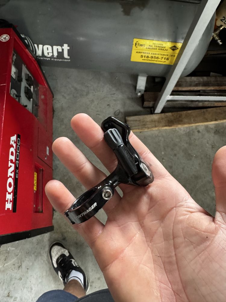 Sztyca regulowana bontrager 31,6mm + manetka bontrager