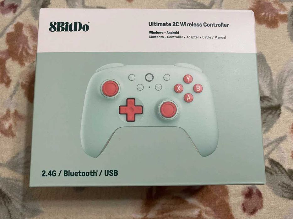 Геймпад 8Bitdo Ultimate 2c controller PC Android датчики Холла