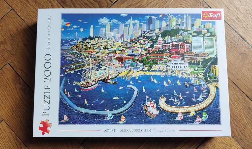 Puzzle 2000 Trefl Premium Quality - Zatoka San Francisco
