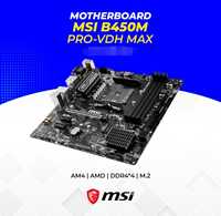 Motherboard/Placa-mãe MSI B450M PRO-VDH MAX - AM4