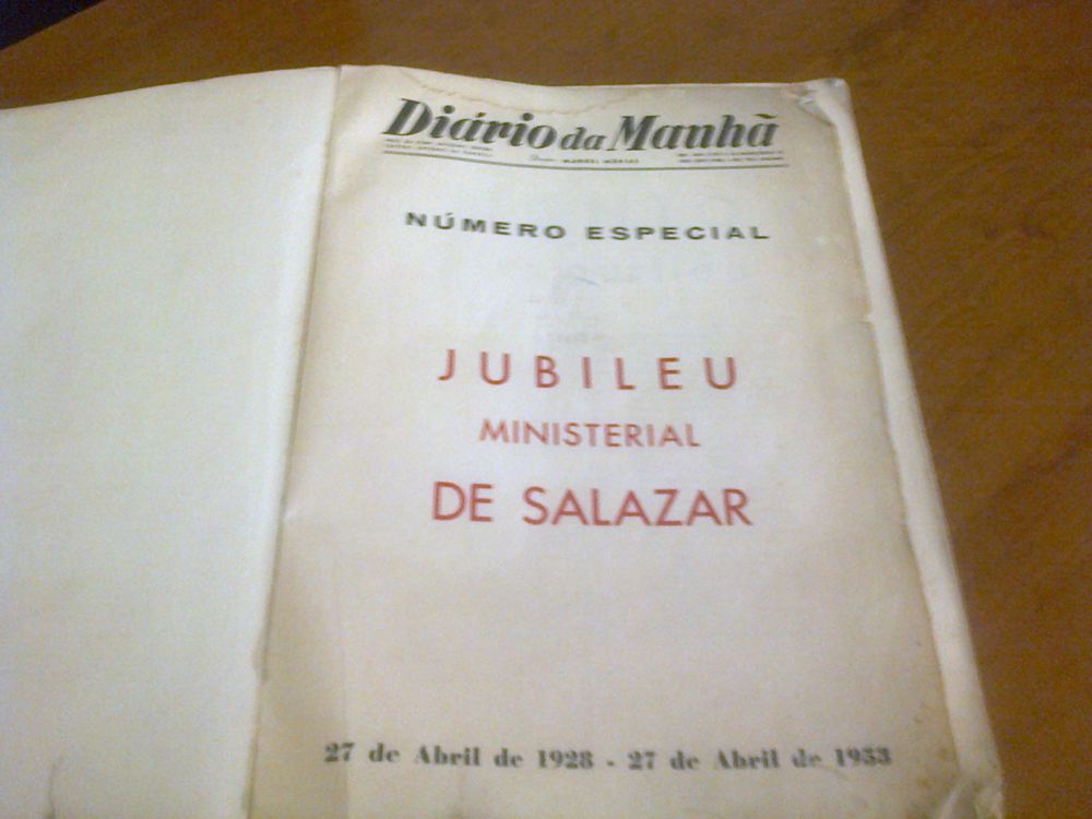 Livro Jubileu Ministerial Salazar