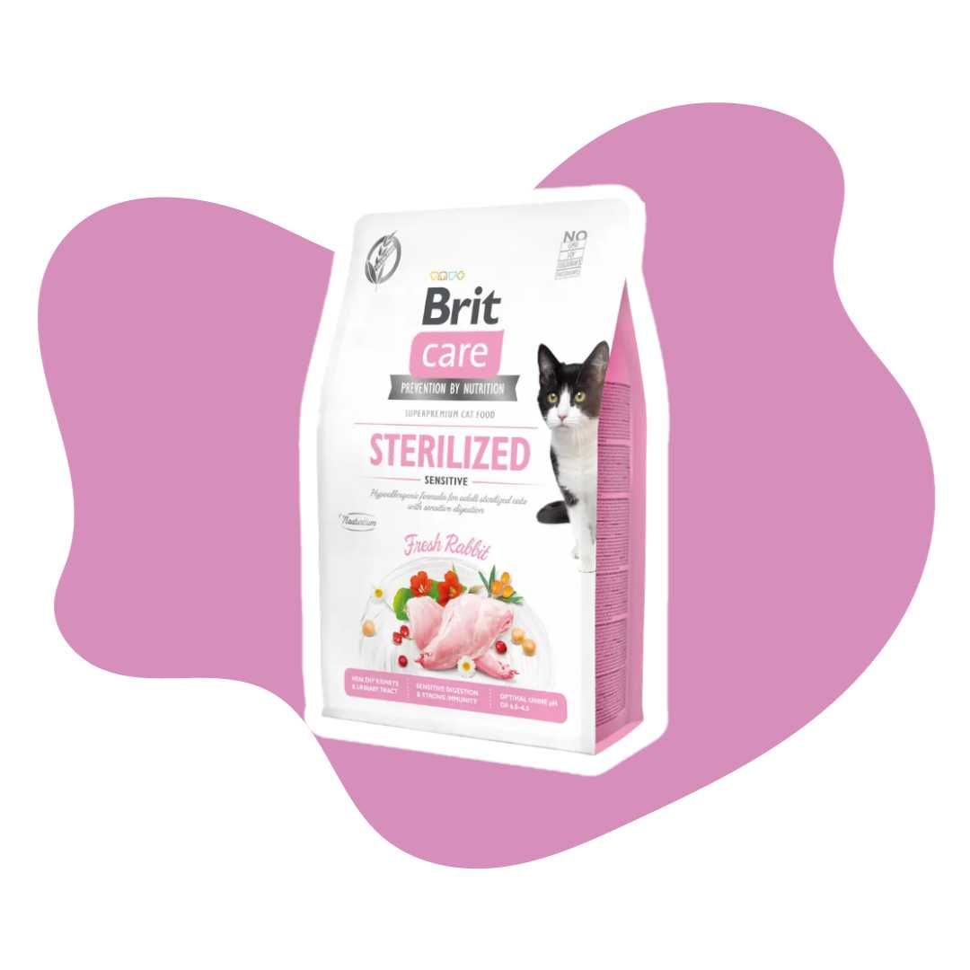 Brit Care Grain Free Sterilised Sensitive 7kg sterylizowane wrażliwe