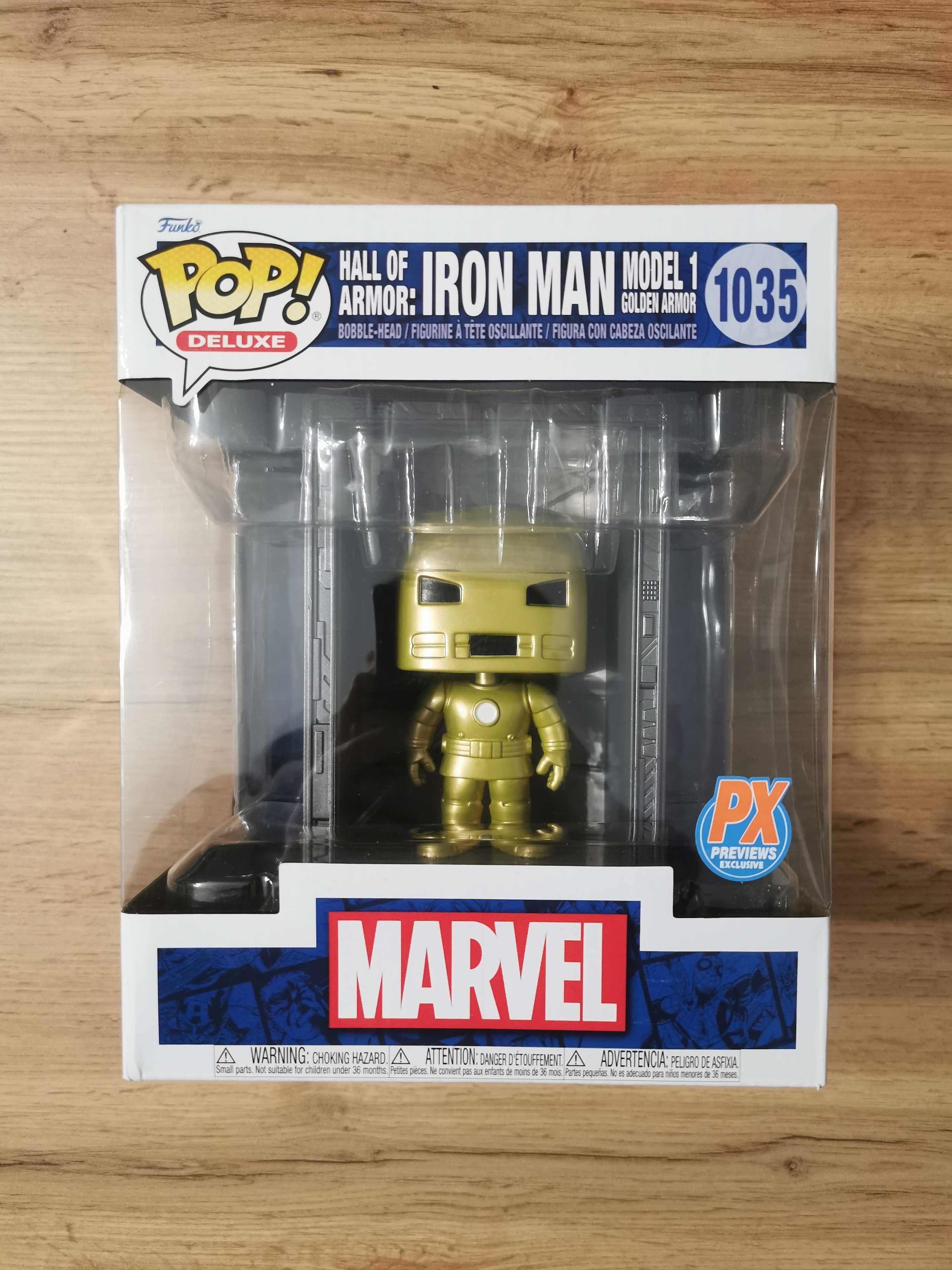 Iron Man Model 1 Golden Armor 1035 Funko Pop Marvel