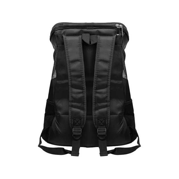 Рюкзак-переноска для тварин малих порід Lesko SY210815 Black 500грн