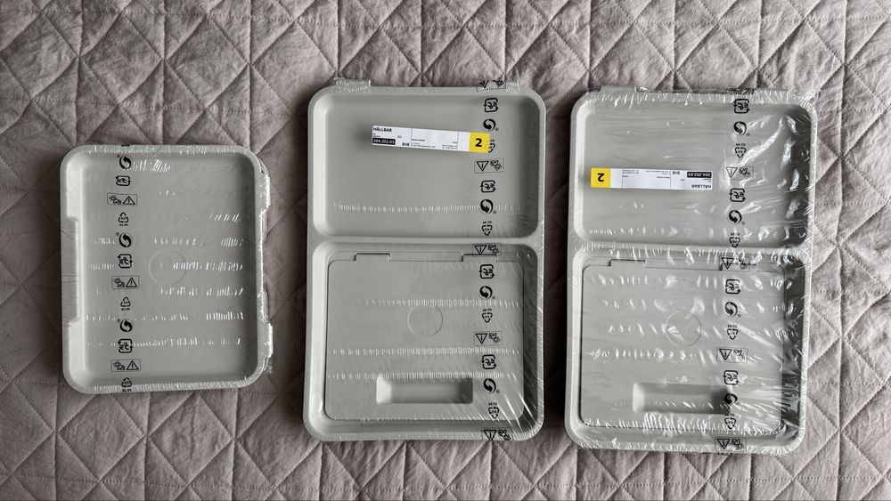Pokrywki do koszy Ikea Hållbar - 2 sztuki kosz na śmieci