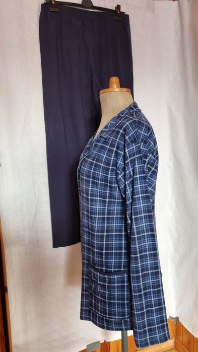 Bawełniana,dwuczęściowa piżama męska  Cornette 2XL