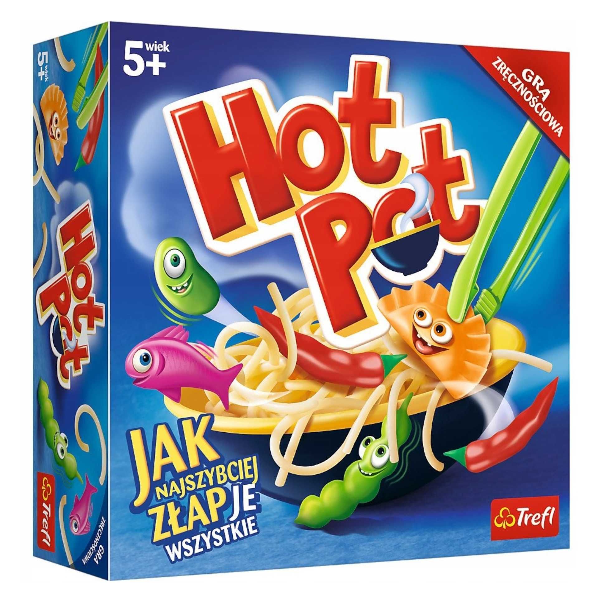 Gra planszowa rodzinna towarzyska TREFL HOT POT Gorący Ziemniak