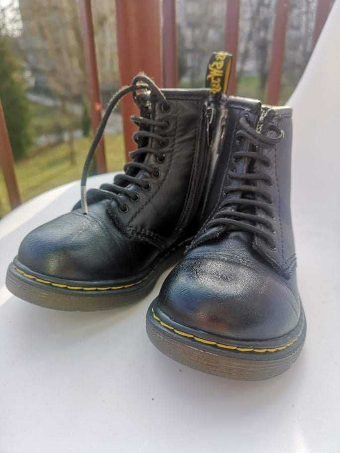 Buty glany dziecięce Dr. Martens jak NOWE roz.25 Punk Oi! Rock