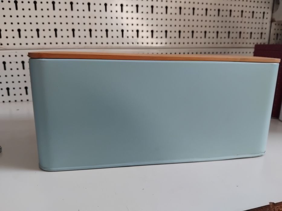 Wyprzedaż chlebak błękitny z deską