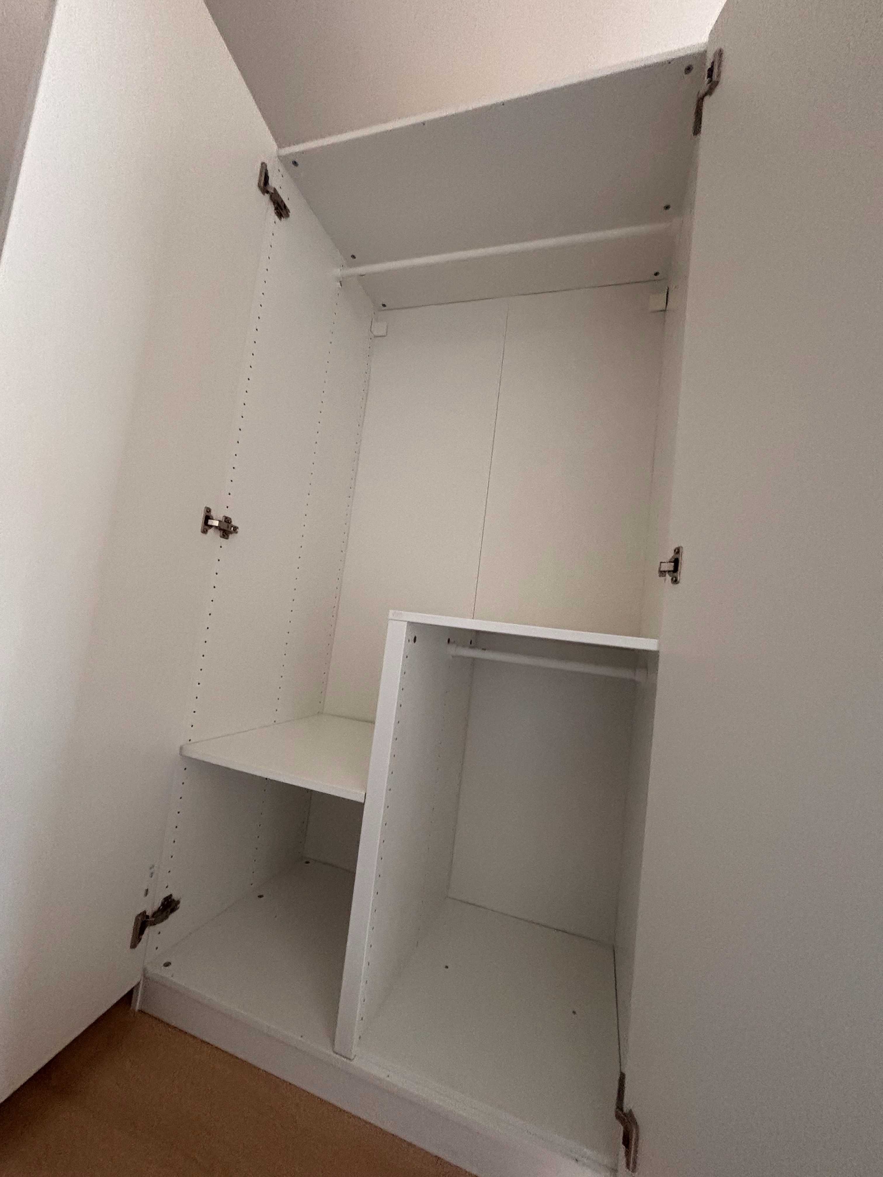 Roupeiro branco IKEA sistema PAX + komplement