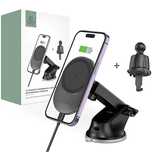 Uchwyt Tech-Protect Mm15w-v1 samochodowy na telefon z ładowarką indukc