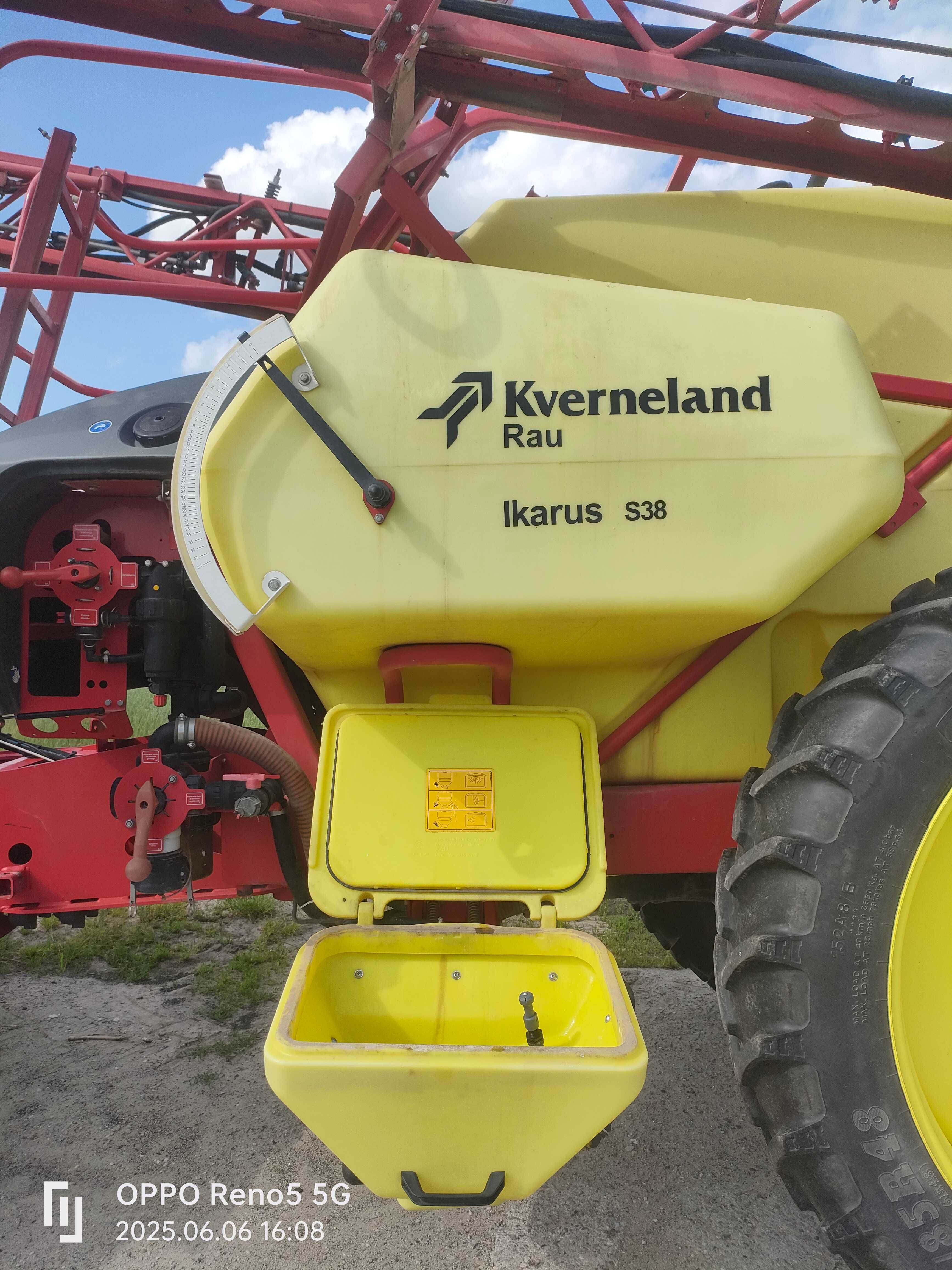 Opryskiwacz Kverneland Rau Ikarus s38 NAWIGACJA!!!