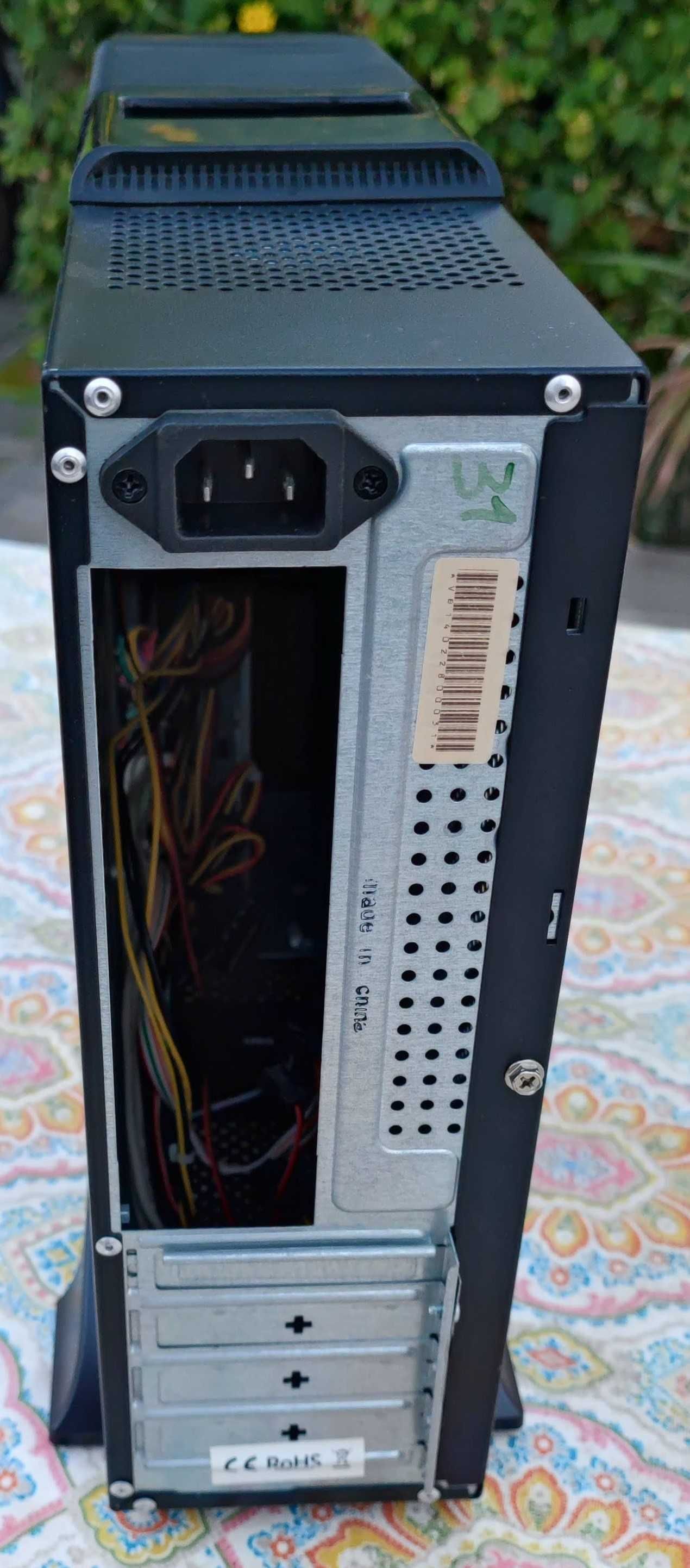 Caixa para PC SLIM mini ATX com fonte de alimentação 450W