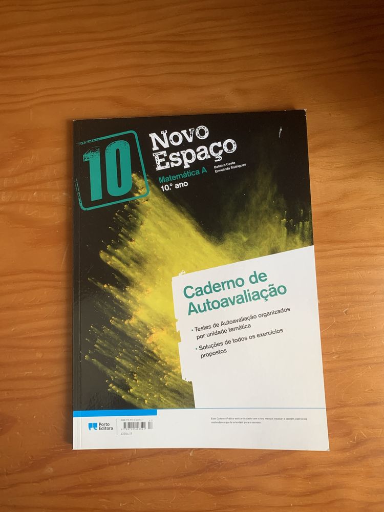 Caderno Prático de Matemática A “Novo Espaço” 10º ano