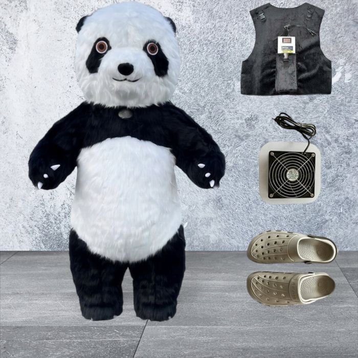 Sprzedam Kostium Misia Pandy 260 cm Duży Dmuchany Miś Panda -prywatnie