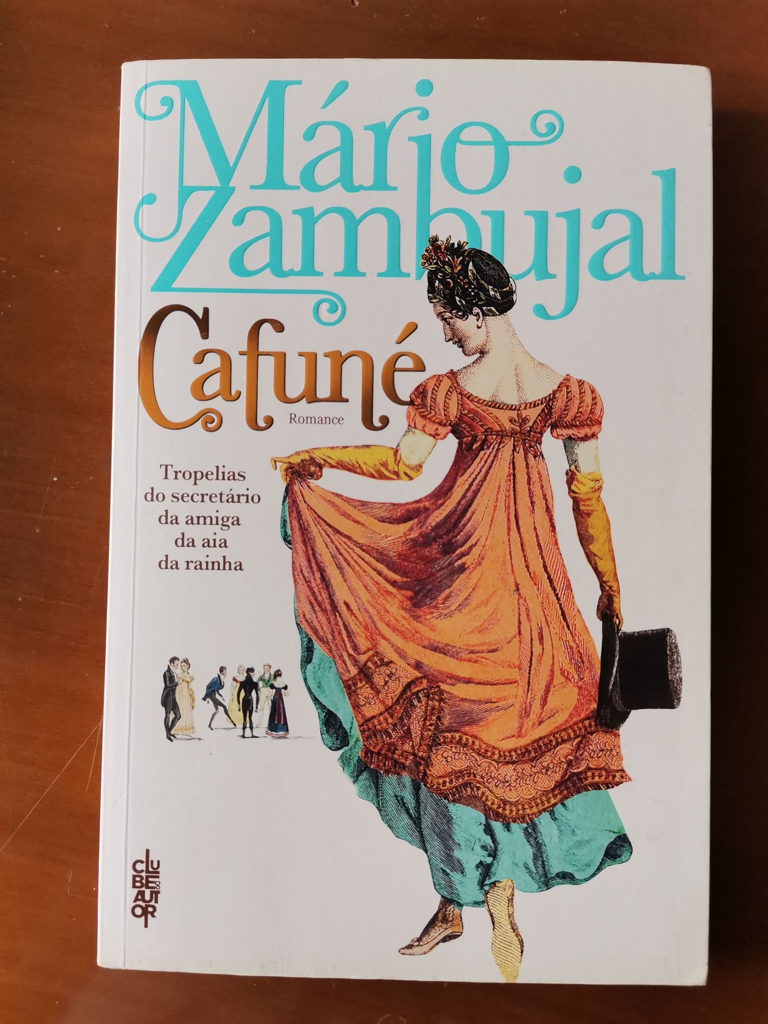 Livro literatura portuguesa, Cafuné, Mário zambujal, clube autor