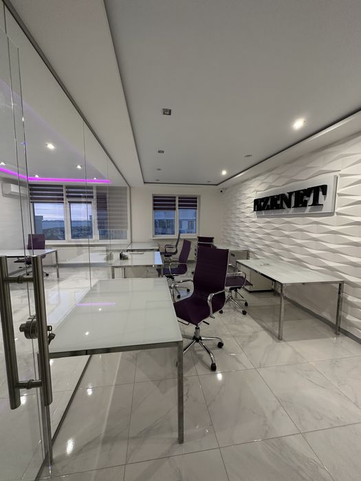Офис с ремонтом и мебелью , большой метраж