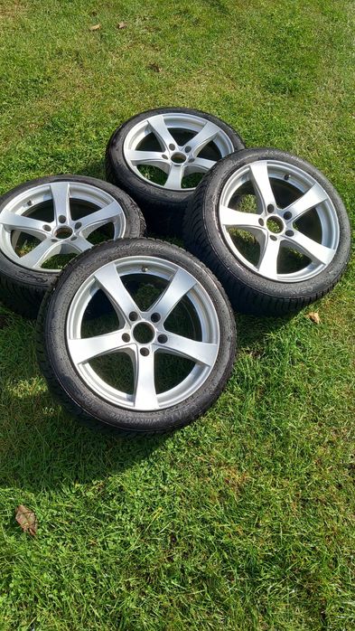BMW Felgi R17 8j 5x120 (nowe opony)
