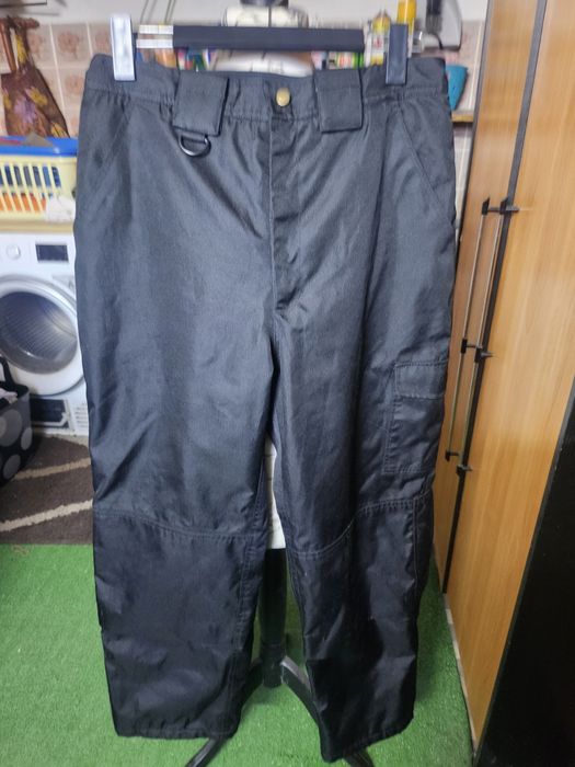 Spodnie sportowe męskie narciarskie ocieplane nieprzemakalne