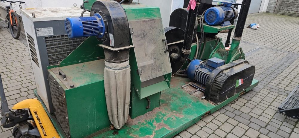 I.R.S Kombi Recykling Granulator kabli przewodow